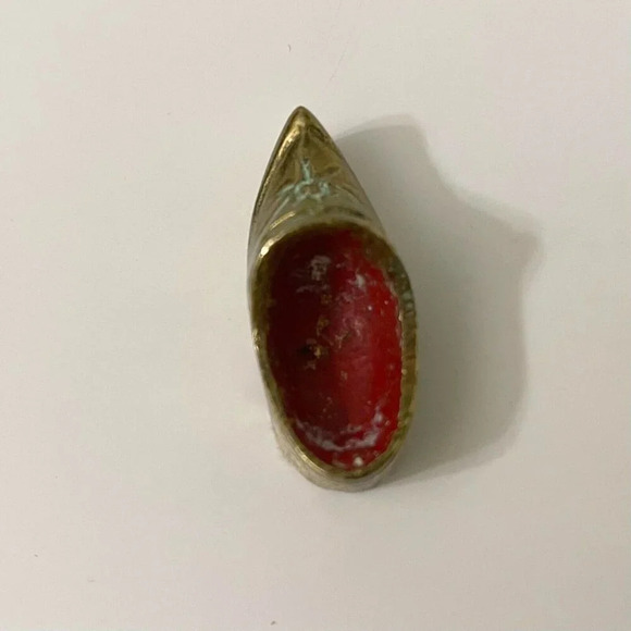 Vintage Collectible Miniature Dutch Shoe Clog Made In Belgium 1 1/4 Inch - Picture 5 of 11